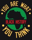 YOU ARE WHAT YOU THINK BLACK HISTORY