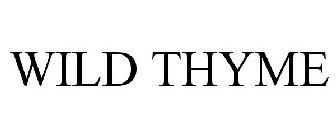 WILD THYME