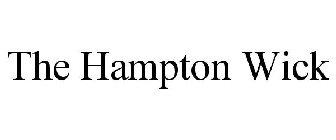THE HAMPTON WICK