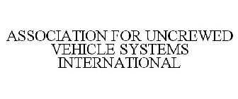 ASSOCIATION FOR UNCREWED VEHICLE SYSTEMS INTERNATIONAL