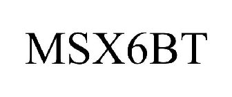 MSX6BT