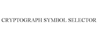 CRYPTOGRAPH SYMBOL SELECTOR