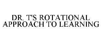 DR. T'S ROTATIONAL APPROACH TO LEARNING