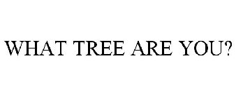 WHAT TREE ARE YOU?