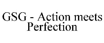 GSG - ACTION MEETS PERFECTION