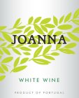 JOANNA WHITE WINE PRODUCT OF PORTUGAL