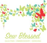 SEW BLESSED QUILTING EMBROIDERY SERGING
