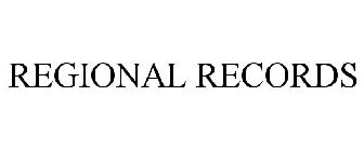 REGIONAL RECORDS