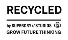 RECYCLED BY SUPERDRY // STUDIOS GROW FUTURE THINKING