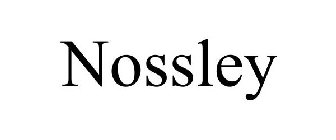 NOSSLEY