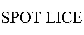 SPOT LICE