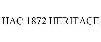 HAC 1872 HERITAGE