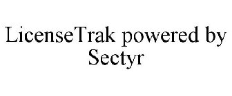LICENSETRAK POWERED BY SECTYR