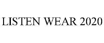 LISTEN WEAR 2020