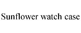 SUNFLOWER WATCH CASE