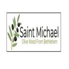 SAINT MICHAEL OLIVE WOOD FROM BETHLEHEM