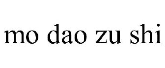 MO DAO ZU SHI