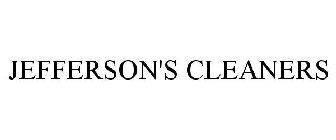 JEFFERSON'S CLEANERS