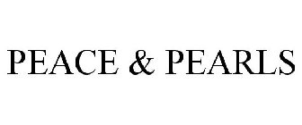 PEACE & PEARLS