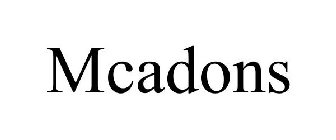 MCADONS