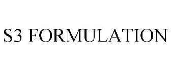 S3 FORMULATION