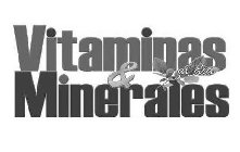 VITAMINAS & MINERALES AL DIA