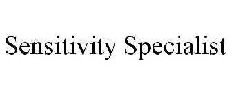SENSITIVITY SPECIALIST
