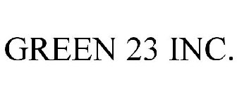 GREEN 23 INC.