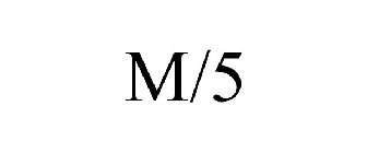 M/5