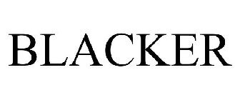 BLACKER