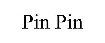 PIN PIN