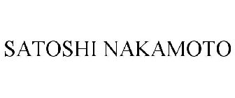 SATOSHI NAKAMOTO