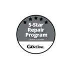 5-STAR REPAIR PROGRAM LIFETIME GUARANTEE THE  GENERAL