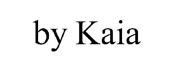 BY KAIA