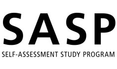 SASP SELF-ASSESSMENT STUDY PROGRAM