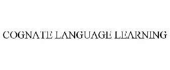 COGNATE LANGUAGE LEARNING