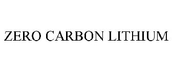 ZERO CARBON LITHIUM