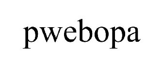 PWEBOPA