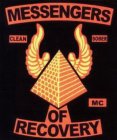 MESSENGERS OF RECOVERY MC CLEAN SOBER