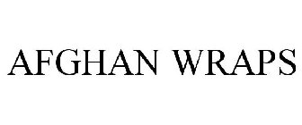 AFGHAN WRAPS