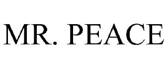 MR. PEACE