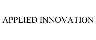 APPLIED INNOVATION