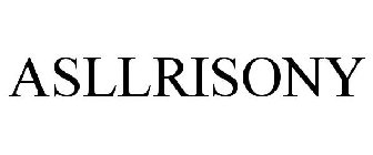 ASLLRISONY