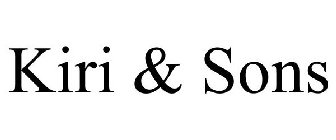 KIRI & SONS