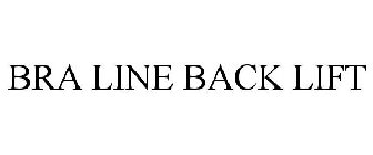 BRA LINE BACK LIFT