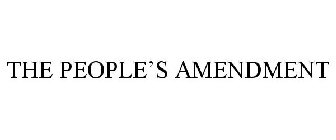 THE PEOPLE'S AMENDMENT