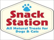 SNACK STATION ALL NATURAL TREATS FOR DOGS & CATSS & CATS