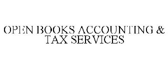 OPEN BOOKS ACCOUNTING & TAX SERVICES