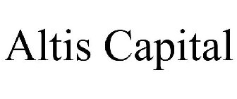 ALTIS CAPITAL