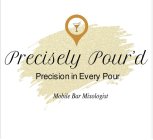 PRECISELY POUR'D PRECISION IN EVERY POUR MOBILE BAR MIXOLOGIST